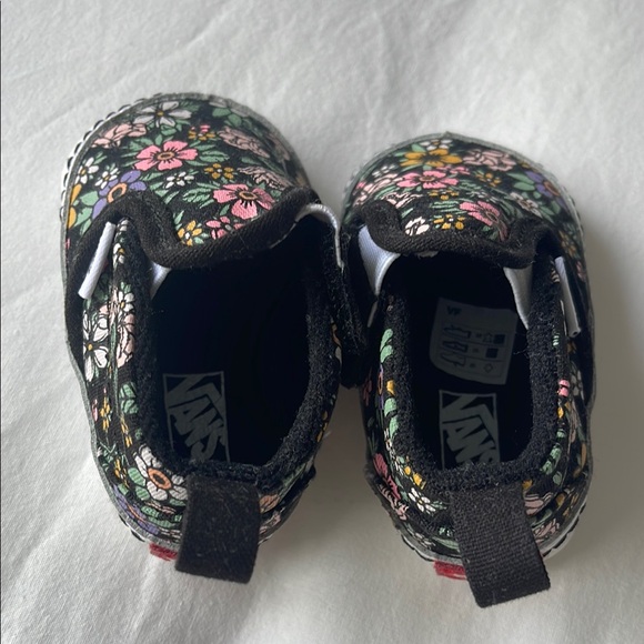 Vans Black Baby Walker Shoes Slip-On Style - Picture 3 of 3